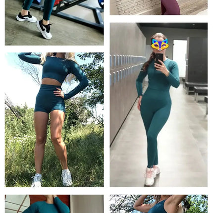 Women’s Yoga Set – 2/3/4 Pcs Fitness Gym Sportswear