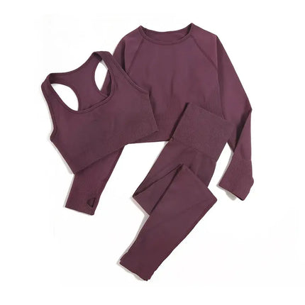 Women’s Yoga Set – 2/3/4 Pcs Fitness Gym Sportswear