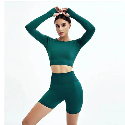 Women’s Yoga Set – 2/3/4 Pcs Fitness Gym Sportswear