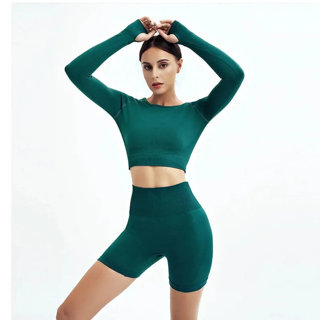 Women’s Yoga Set – 2/3/4 Pcs Fitness Gym Sportswear