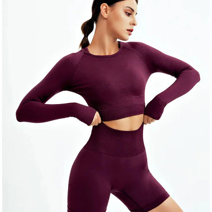 Women’s Yoga Set – 2/3/4 Pcs Fitness Gym Sportswear
