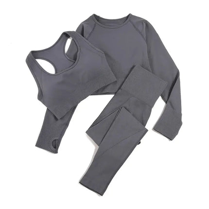 Women’s Yoga Set – 2/3/4 Pcs Fitness Gym Sportswear