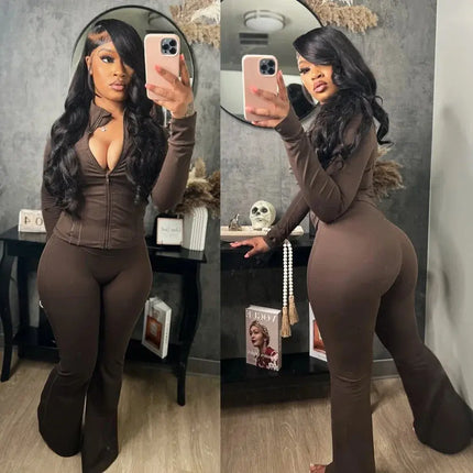 Casual Tracksuit & Lounge Activewear tracksuits Set Active Wear 2 Pieces Set Lounge Women's Matching Sets