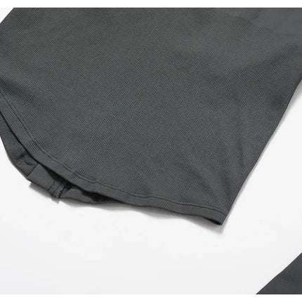 Long Sleeve Stand Collar Fitness & Running Top