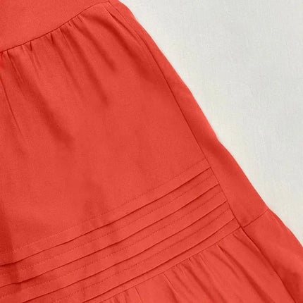 Women’s Sexy Summer Dress – Sleeveless, Backless & Pleated Beach Party Style