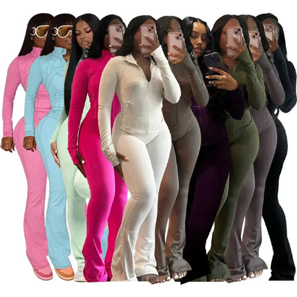 Casual Tracksuit & Lounge Activewear tracksuits Set Active Wear 2 Pieces Set Lounge Women's Matching Sets