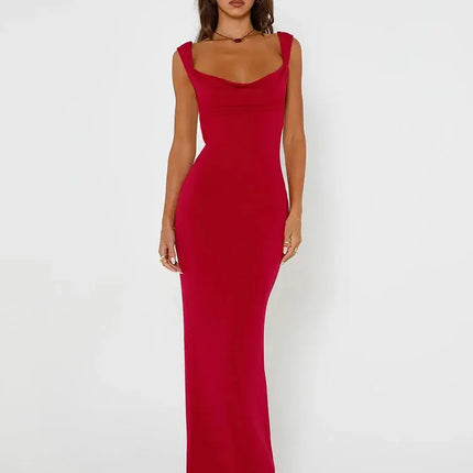 Backless Bodycon with Bow Lace-Up Detail, Sexy Mermaid