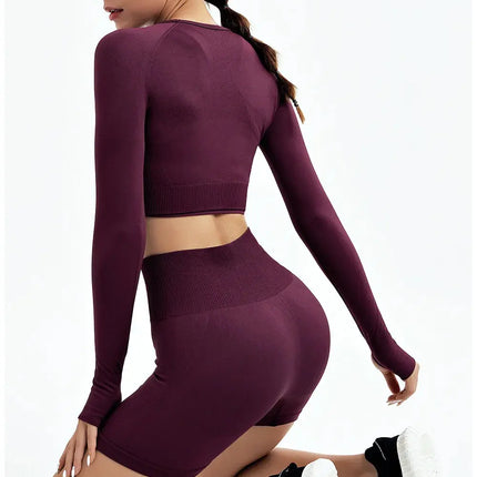 Women’s Yoga Set – 2/3/4 Pcs Fitness Gym Sportswear